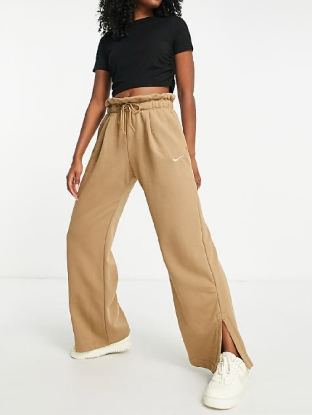 Nike Everyday Modern Wide-Leg Drawstring Sweatpants Size Medium